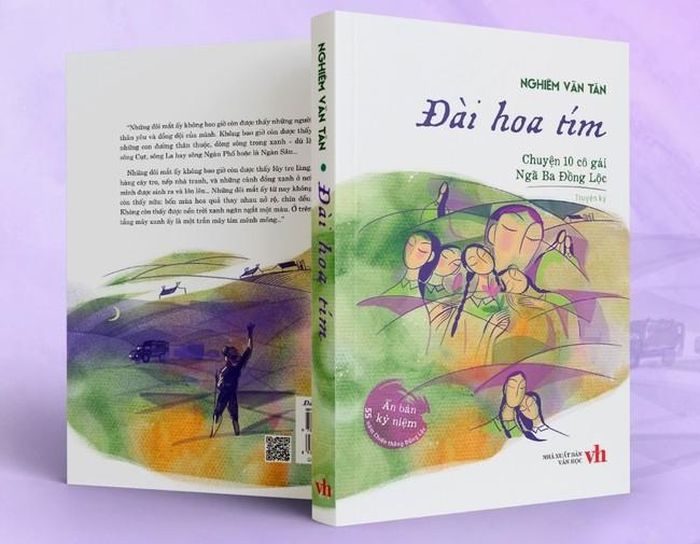 Tập truyện ký “Đài hoa tím” (NXB Văn học, Tri thức trẻ Books) của tác giả Nghiêm Văn Tân