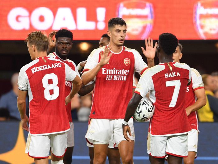Havertz cho thấy duyên ghi bàn ở đội bóng mới