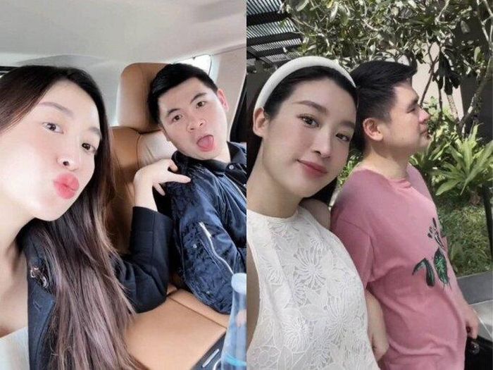 Cô ít chia sẻ hình ảnh và che khéo bụng bầu.