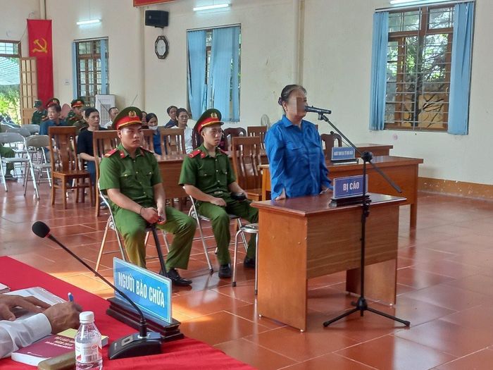 Bị cáo Nguyễn Thị Thắm tại phiên tòa