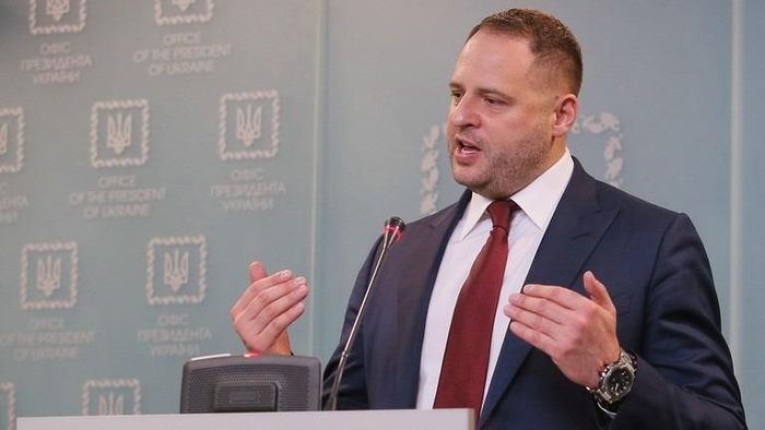 Chánh văn phòng Tổng thống Ukraine Andriy Yermak. Ảnh: Sputnik