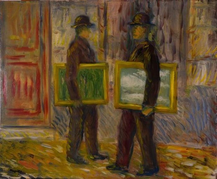 Bức “La Cinquieme Saison” của Magritte
