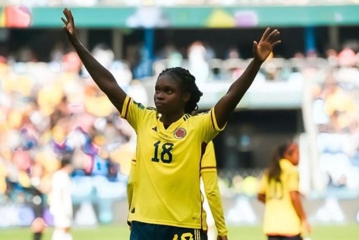  Linda Caicedo (Columbia) được đánh giá là cầu thủ tài năng rất hứa hẹn của bóng đá nữ thế giới. Ảnh: AFP 