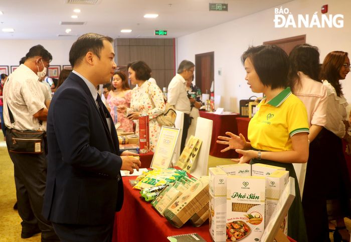 Hội nghị là cơ hội để doanh nghiệp, đơn vị sản xuất gặp gỡ, tìm kiếm các đối tác, mở rộng thị trường.