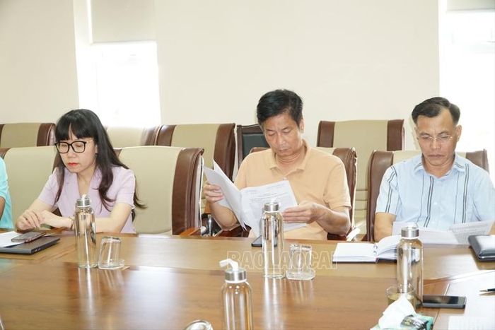 Các đại biểu dự hội nghị.