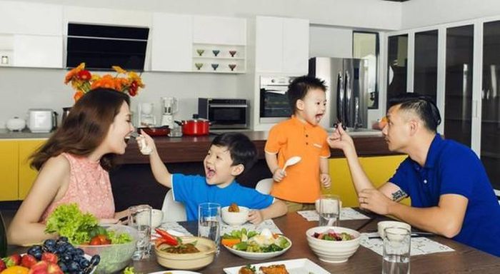 Nơi cả gia đình sum vầy bên nhau sau một ngày đi làm, đi học.