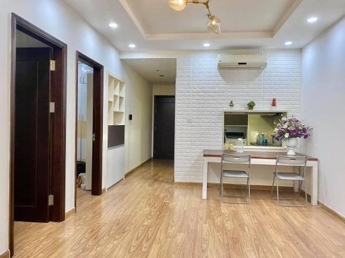 Căn hộ mới chưa có người ở, tuy nhỏ nhưng gọn gàng