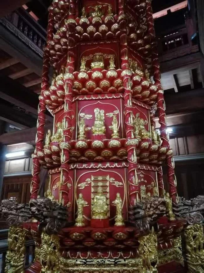 Tháp Cửu phẩm liên hoa (chùa Bút Tháp, Bắc Ninh) - 1 trong những công trình tiêu biểu cho thấy dấu ấn của hình tượng hoa sen trong văn hóa Việt Nam