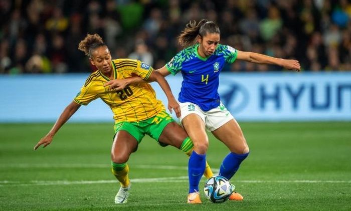 Đội tuyển Jamaica gây sốc khi loại Brazil.