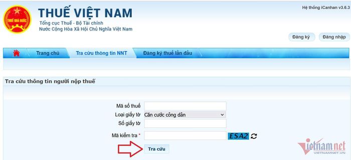 Ảnh chụp màn hình.