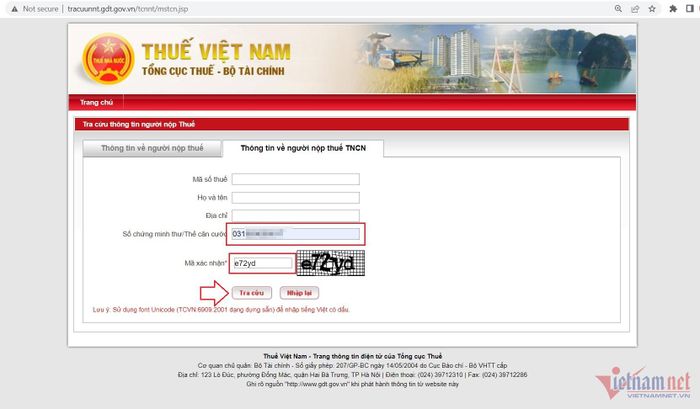 Ảnh chụp màn hình.