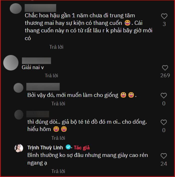 Trịnh Thùy Linh bị chê làm màu.