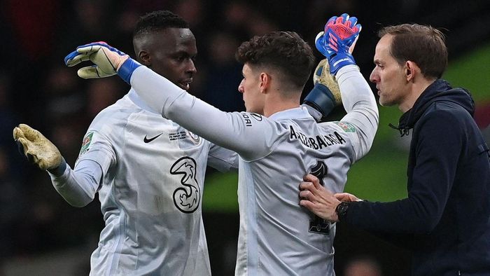 Lúc còn ở Chelsea, Thomas Tuchel tin dùng Mendy hơn Kepa