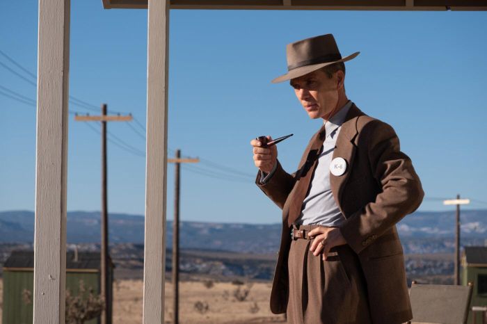 Tài tử Cillian Murphy trong vai chính Oppenheimer.