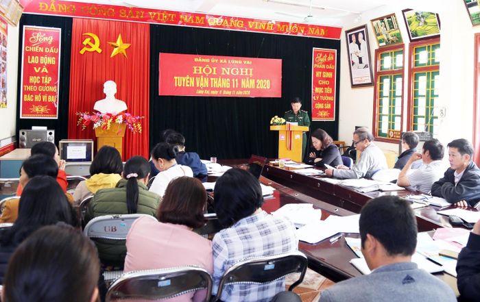 Những kinh nghiệm về công tác dân vận thường xuyên được chia sẻ rộng rãi đến từng xã, thôn.
