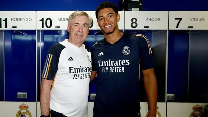 Ancelotti đã dành những lời ngợi khen cho Bellingham