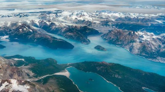 Địa hình hiểm trở của Alaska.