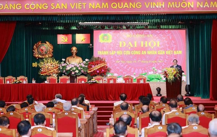 Thủ tướng Phạm Minh Chính phát biểu tại Đại hội. (Ảnh: Dương Giang/TTXVN)