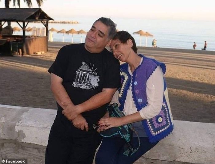 Ông Iván Andaur và vợ Veronica Andaur.