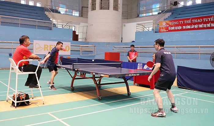 Các vận động viên thi đấu nội dung đơn nam