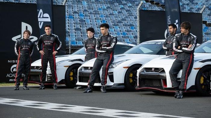 Một cảnh trong phim "Gran Turismo: Tay đua cự phách"