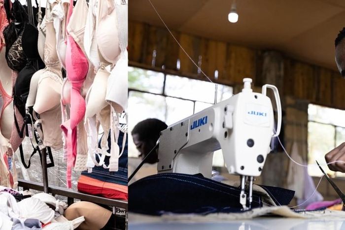 Quần áo kém chất lượng, hư hỏng hoặc cũ nát được bán với giá 50 shilling (0,35 USD) một chiếc.