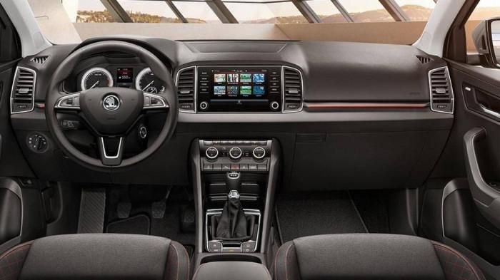 Nội thất Skoda Karoq 5 chỗ.
