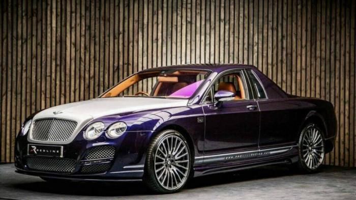 Chiếc Bentley Continental Flying Spur sau khi được "độ" lại thành bán tải.