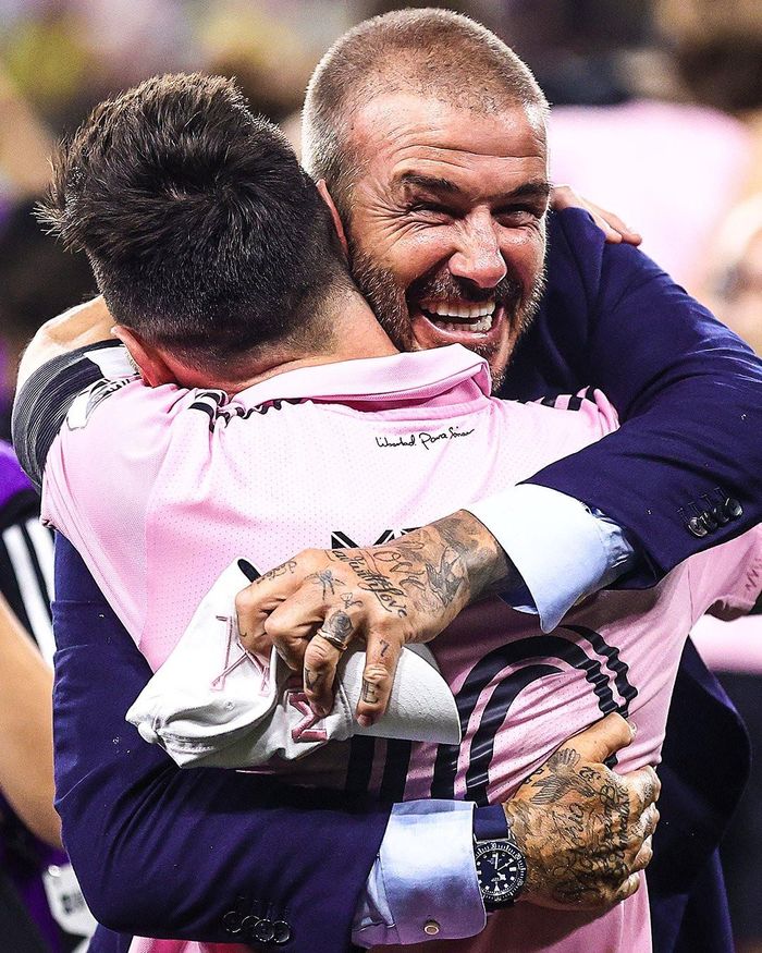 Niềm hạnh phúc vô bờ của 'ông chủ' David Beckham