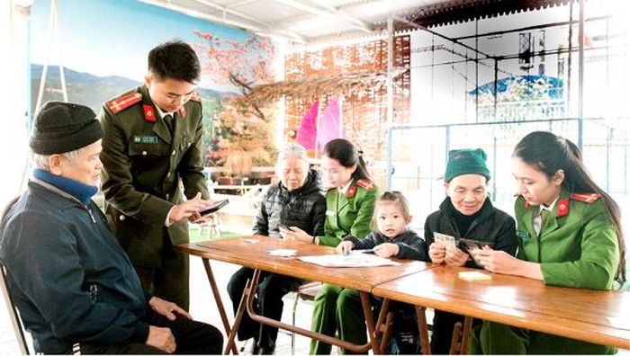 Lực lượng Công an chính quy về xã đã góp phần tạo ra kỳ tích trong xây dựng Cơ sở dữ liệu quốc gia về dân cư.