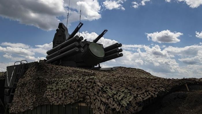 Hệ thống phòng không Pantsir-S1 của Nga. (Ảnh:Sputnik / Valentin Kapustin)