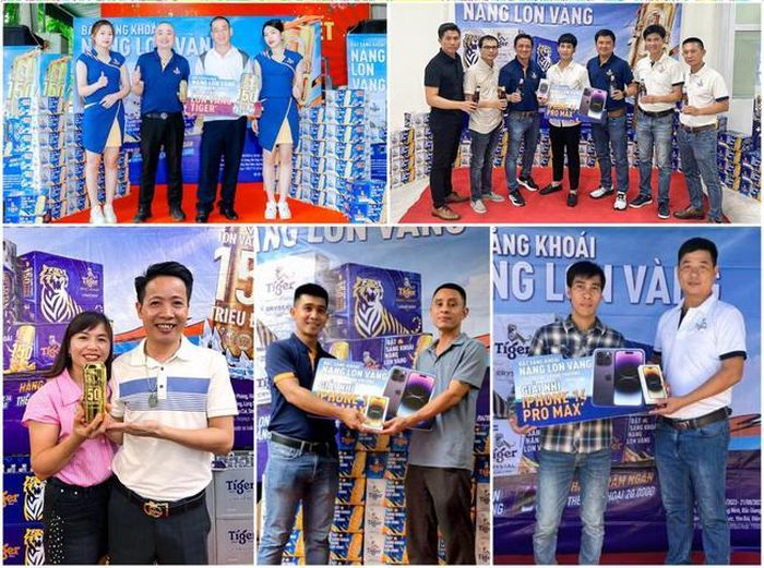 Với tỷ lệ trúng là 100%, hiện đã có rất nhiều khách hàng trúng lon vàng cùng nhiều giải thưởng giá trị từ chương trình.