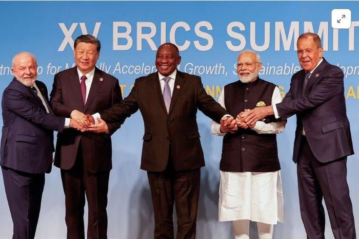 Các nhà lãnh đạo BRICS tại Hội nghị thượng đỉnh.