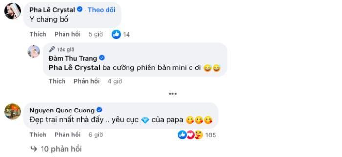 Cường Đô La thừa nhận quý tử Sutin chính là người đẹp trai nhất nhà. 