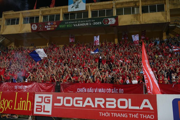 CAHN kết thúc V-League 2023 với 38 điểm sau 20 vòng đấu. 