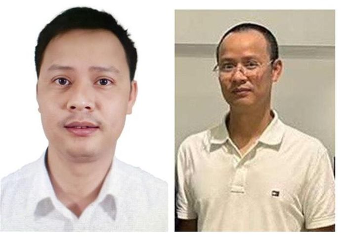 Đối tượng Đỗ Văn Sơn tại thời điểm bị khởi tố (trái) và khi đầu thú tại Cơ quan Cảnh sát điều tra Bộ Công an (phải). Ảnh Bộ Công an