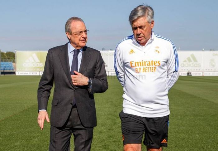 HLV Ancelotti sớm muốn chuyển hướng mang Harry Kane về, kèm mục tiêu dự phòng là Victor Osimhen nhưng bị Perez gạt phắt