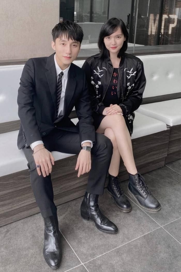Thời điểm đó, Hải Tú là nữ nghệ sĩ mới gia nhập công ty do Sơn Tùng sáng lập. (Ảnh tổng hợp)