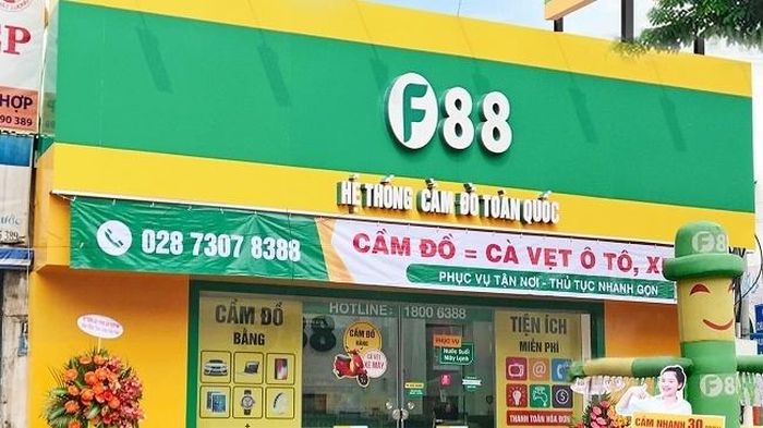 F88 đang có 830 chi nhánh trên toàn quốc
