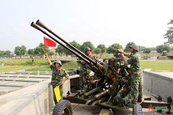 Tiểu đoàn 3, Lữ đoàn Phòng không 283 luyện tập phương án sẵn sàng chiến đấu.