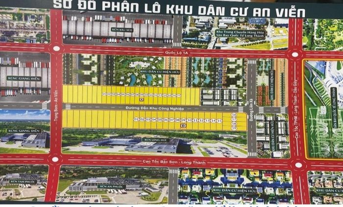  Khu dự án do công ty Lộc Phúc tự vẽ để lừa đảo khách hàng 