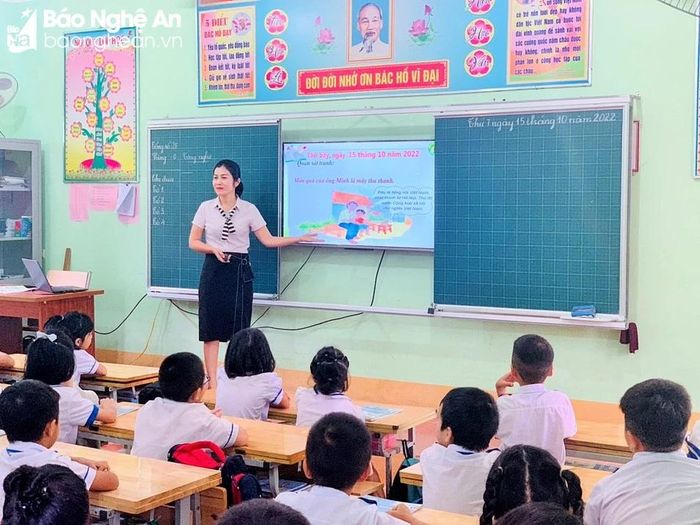  Giờ học hình ảnh dạy thể nghiệm Chương trình Giáo dục phổ thông 2018 lớp 3. Ảnh: P.V 