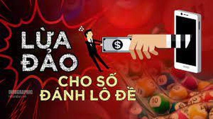 Lừa đảo cho số đánh lô đề. Ảnh minh họa
