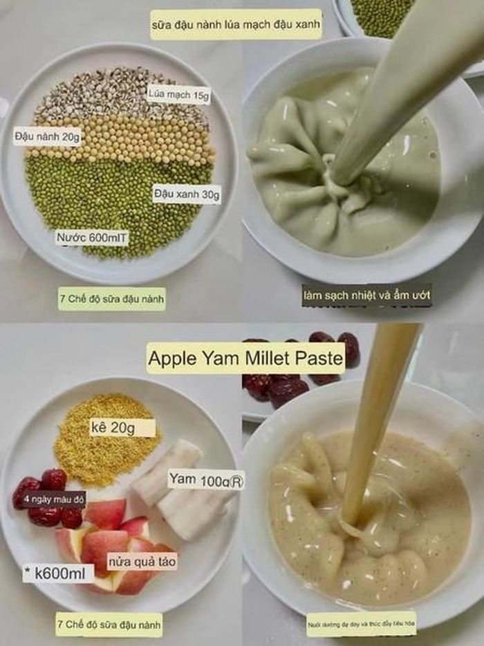 Sữa hạt giảm cân có lượng protein và chất xơ dồi dào.