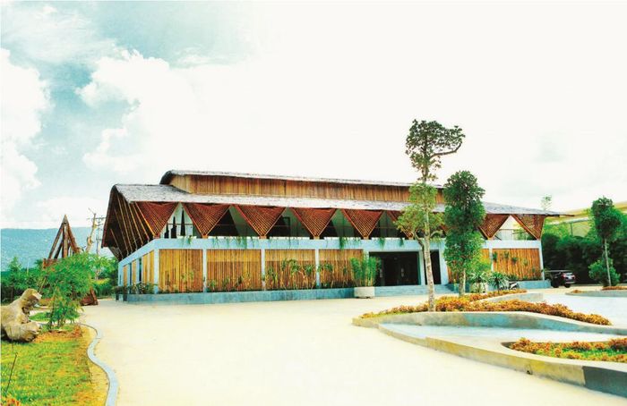 Công trình nhà văn phòng rộng 2.400 m2 của Nhà máy Bamboo King Vina.