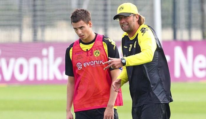 Le Tallec từng là học trò của HLV Klopp khi thi đấu cho Dortmund