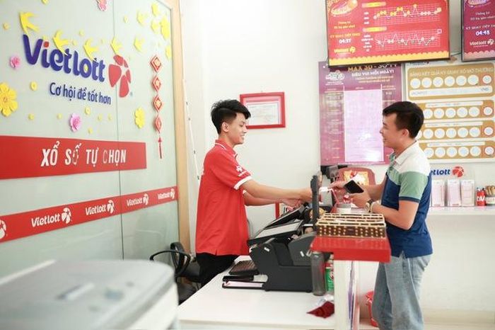 Điểm bán hàng qua thiết bị đầu cuối của Vietlott