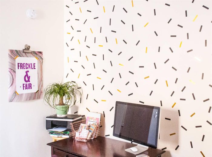 Tạo khung ảnh bằng băng dính Washi.