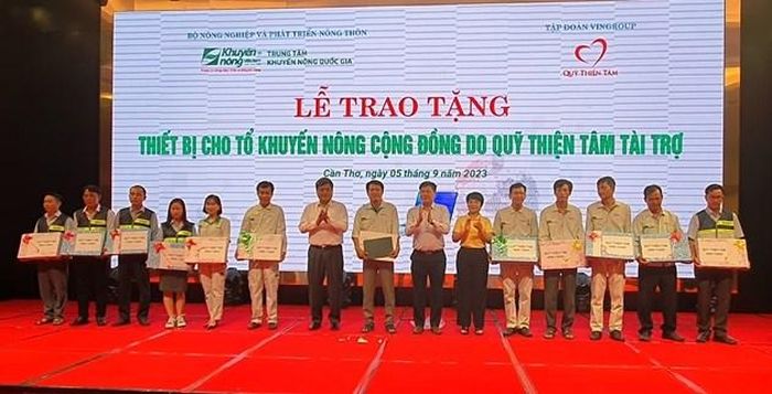 Tăng cường năng lực cho khuyến nông cộng đồng thông qua xã hội hóa. Ảnh: Văn Xuyên/BNEWS/TTXVN