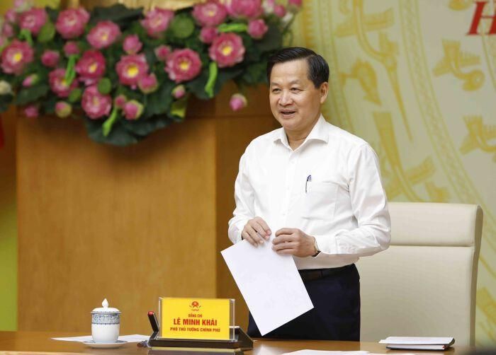 Phó Thủ tướng Lê Minh Khái. Ảnh VGP.